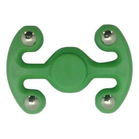 Fidget Spinner Toy Green T Shaped Pattern Stress & Anxiety Reducer with Ball Bearing - Fidget Spinner Green T Shaped