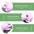 thumbnail image 4 of 1 Set Landscaping Water Lily Solar Fountain Floating Waterscape Garden Solar Fountain, 4 of 7