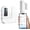 White 1-1, variant on WiFi Door Chime, Door Sensor with Phone Notifications for Safety & Dementia Care, Door Open Alert for and Business Use, 20 Chimes, 5 Volume Levels, 2.4GHz Only