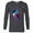 Charcoal Heather, variant on Marvel Spider-Man: Across the Spider-Verse Miles and Gwen - Long Sleeve T-Shirt for Men - Customized-White