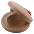 thumbnail image 3 of 2 Par de Instrumentos Musicales Flamencos de Madera Castañuelas de Madera Instrumento de Percusión de Color, 3 of 5