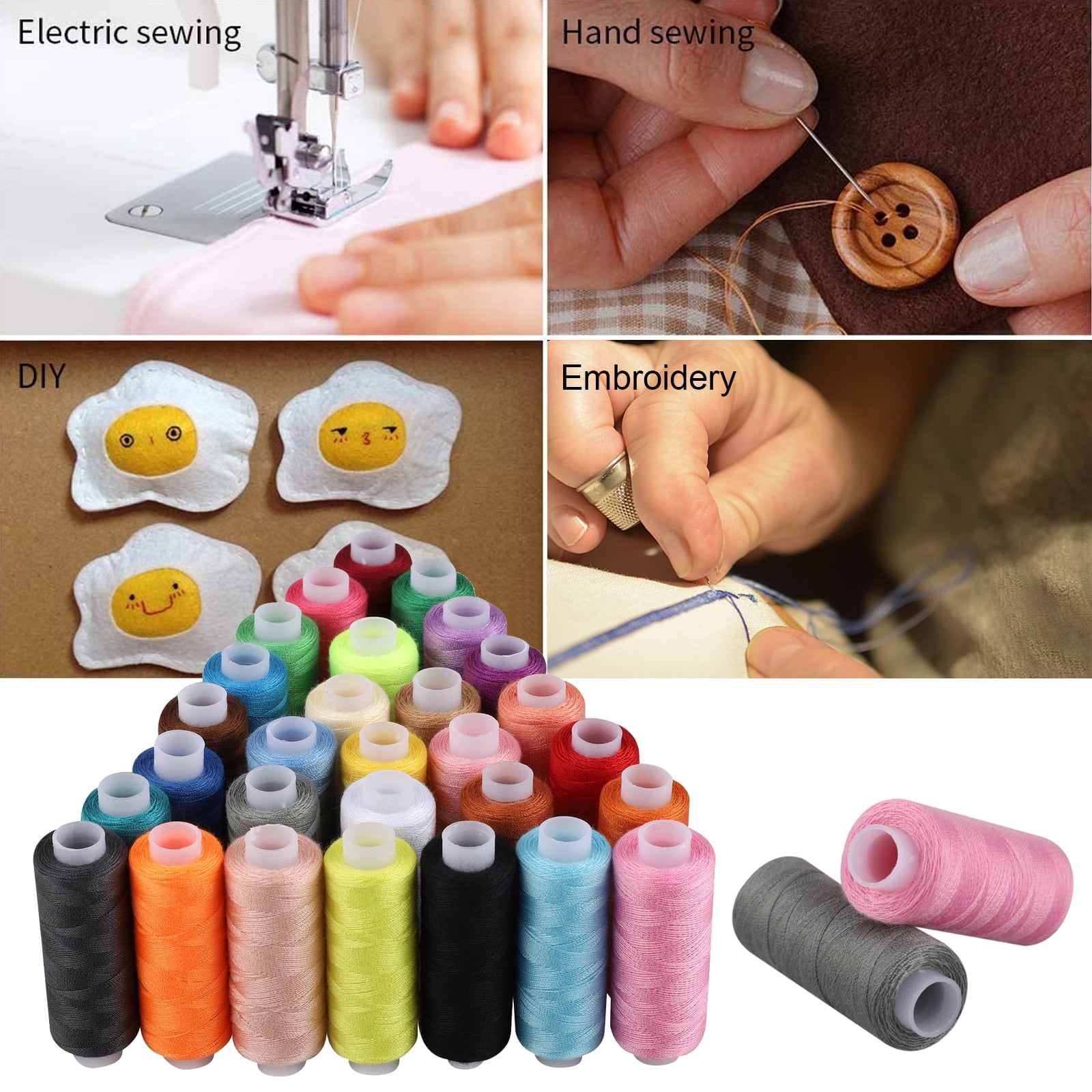 Disney Embroidery Thread Kit - 24 Spools - 012502595168