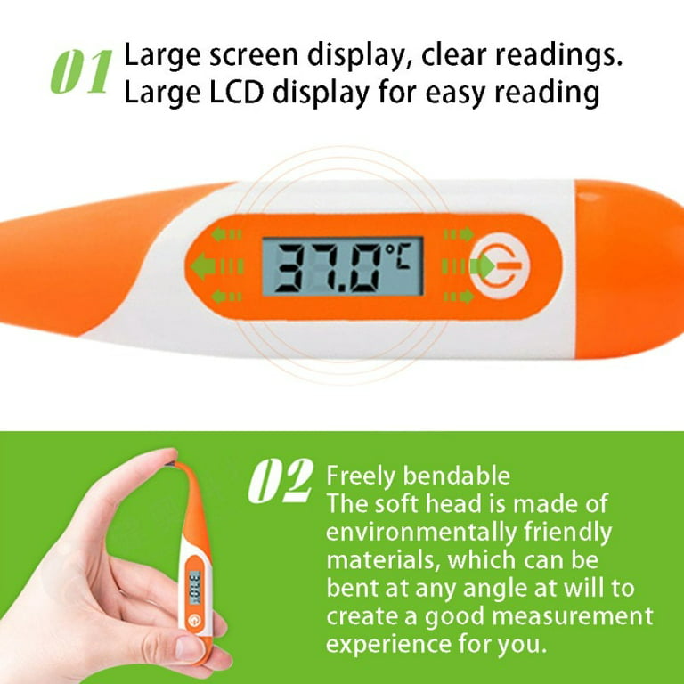 2020 Model] Best Digital Medical Thermometer (Baby and Adult Termometro),  Accurate and Fast Readings - Oral and