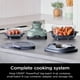 thumbnail image 2 of Contenedores de vidrio Air Fryer Ninja Crispi FN101SG de 4 litros y 1,5 litros, 2 of 9