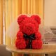 thumbnail image 3 of Artificial Flowers Rose Bear ,rose Teddy Bear, Flower Bear Cub, Forever Rose Everlasting Flower For Window Display, Anniversary Christmas Valentines G, 3 of 5