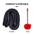 thumbnail image 2 of 2 Pack Bike Inner Tube Ultralight TPU Road Bicycle Inner Tube Tire French Valve, 2 of 8