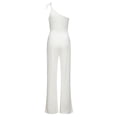 thumbnail image 4 of QTBIUQ Été Femmes Solide Sans Bretelles Bandage Pantalon Jambe Large Longue, 4 of 6