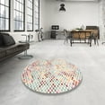 thumbnail image 3 of Ahgly Company Indoor Rectangle Contemporary Gold Abstract Area Rugs, 5' x 8', 3 of 6