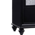 thumbnail image 5 of Simple Relax Wood Nightstand with 2 Drawers in Black, 5 of 5