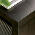thumbnail image 4 of Furniture of America Tezra Contemporary Wood 2-Door Media Chest in Dark Walnut, 4 of 4