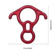 thumbnail image 4 of EeaseCA 50KN Figure 8 Dispositif de Relayage en Alliage (Rouge), 4 of 8