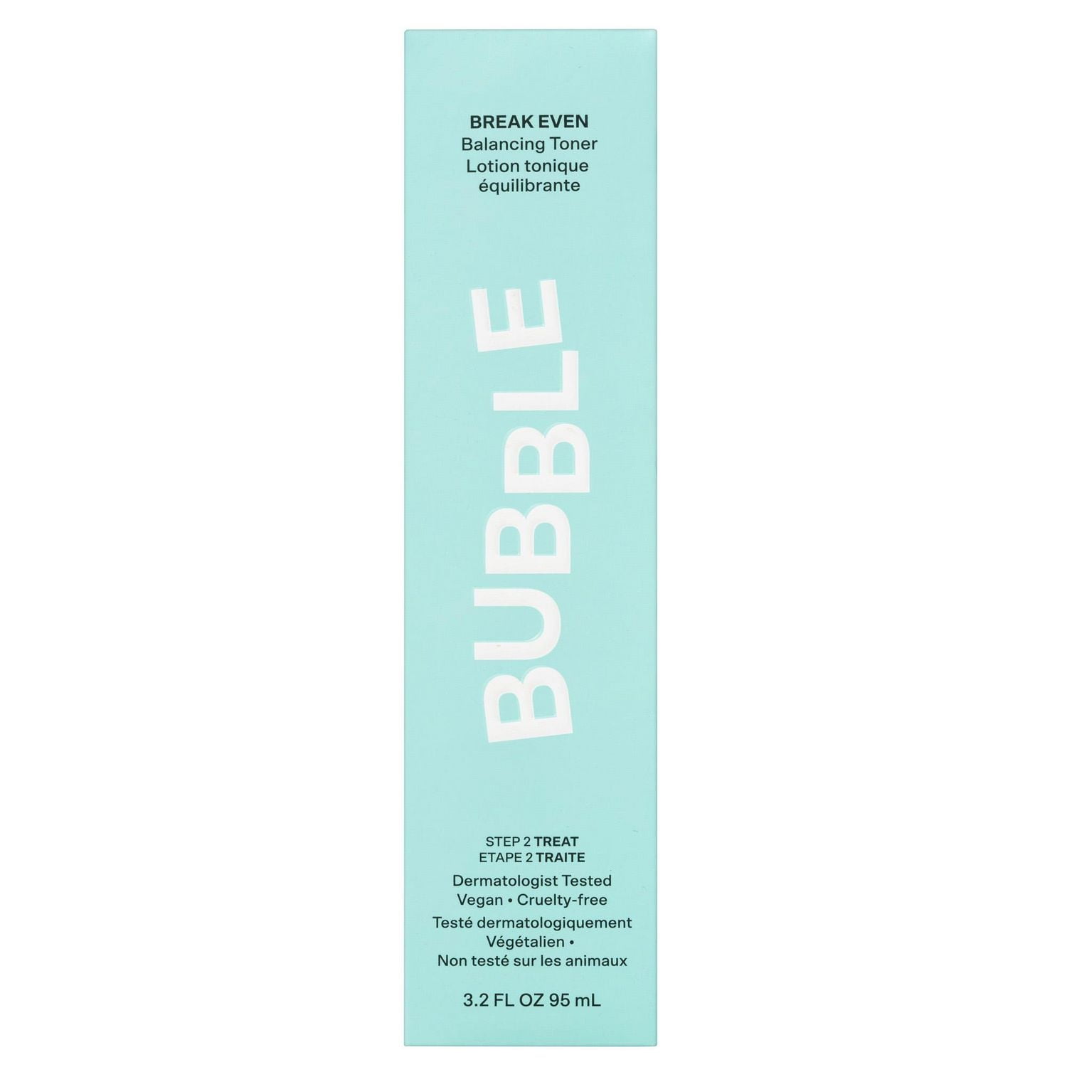 Bubble Skincare Toner équilibrant Break Even, peaux normales, grasses et mixtes, 3,2 fl oz Toner équilibrant