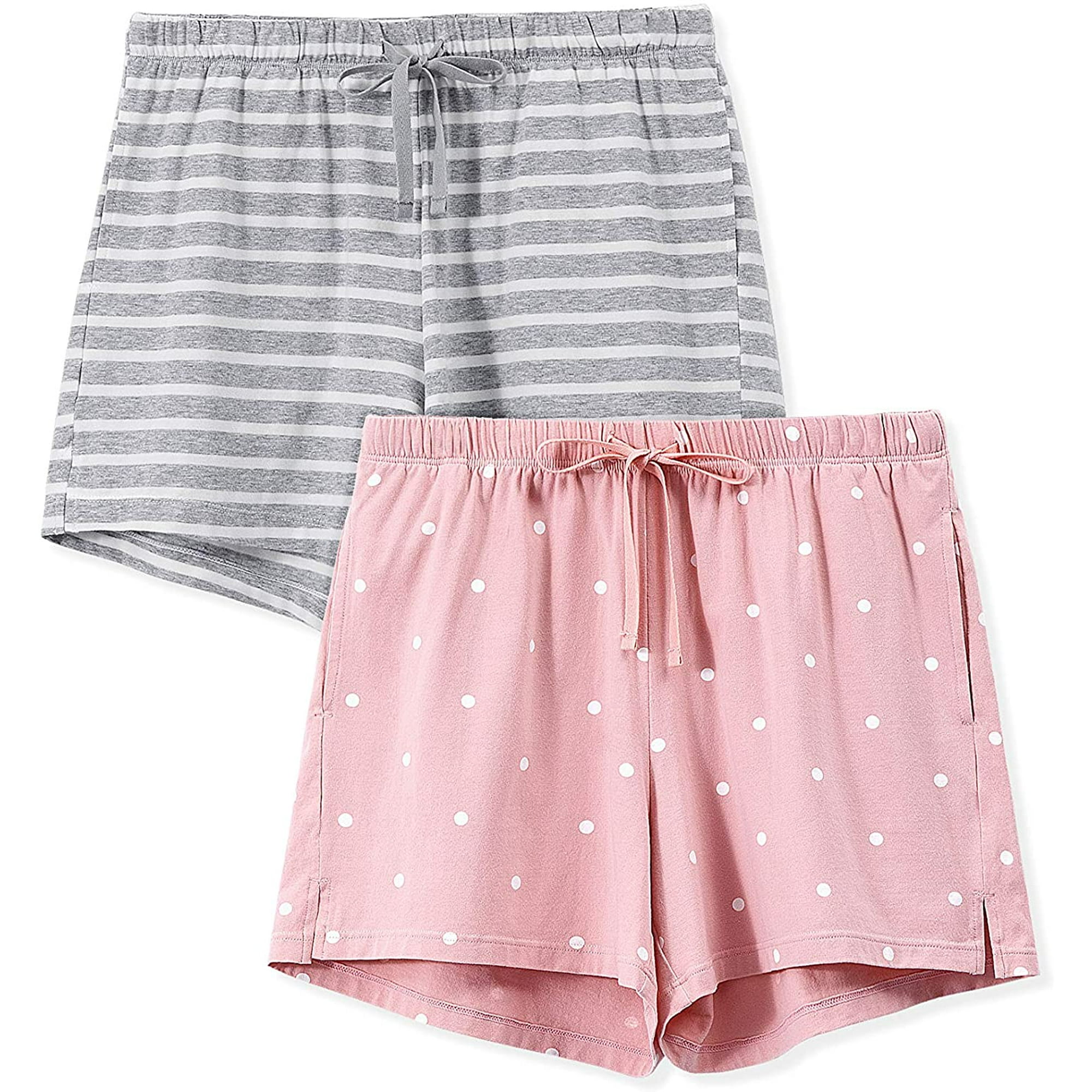 Long pajama shorts womens hotsell