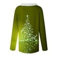 thumbnail image 5 of Womens Clothing 2025 Christmas Tops for Women Dressy,Christmas Long Sleeve Tops for Women - Festive Styles,Christmas Tops for Women - Yellow XL, 5 of 5
