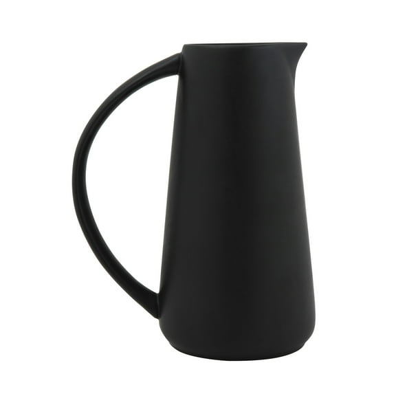Bloomingville Black Stoneware Pitcher