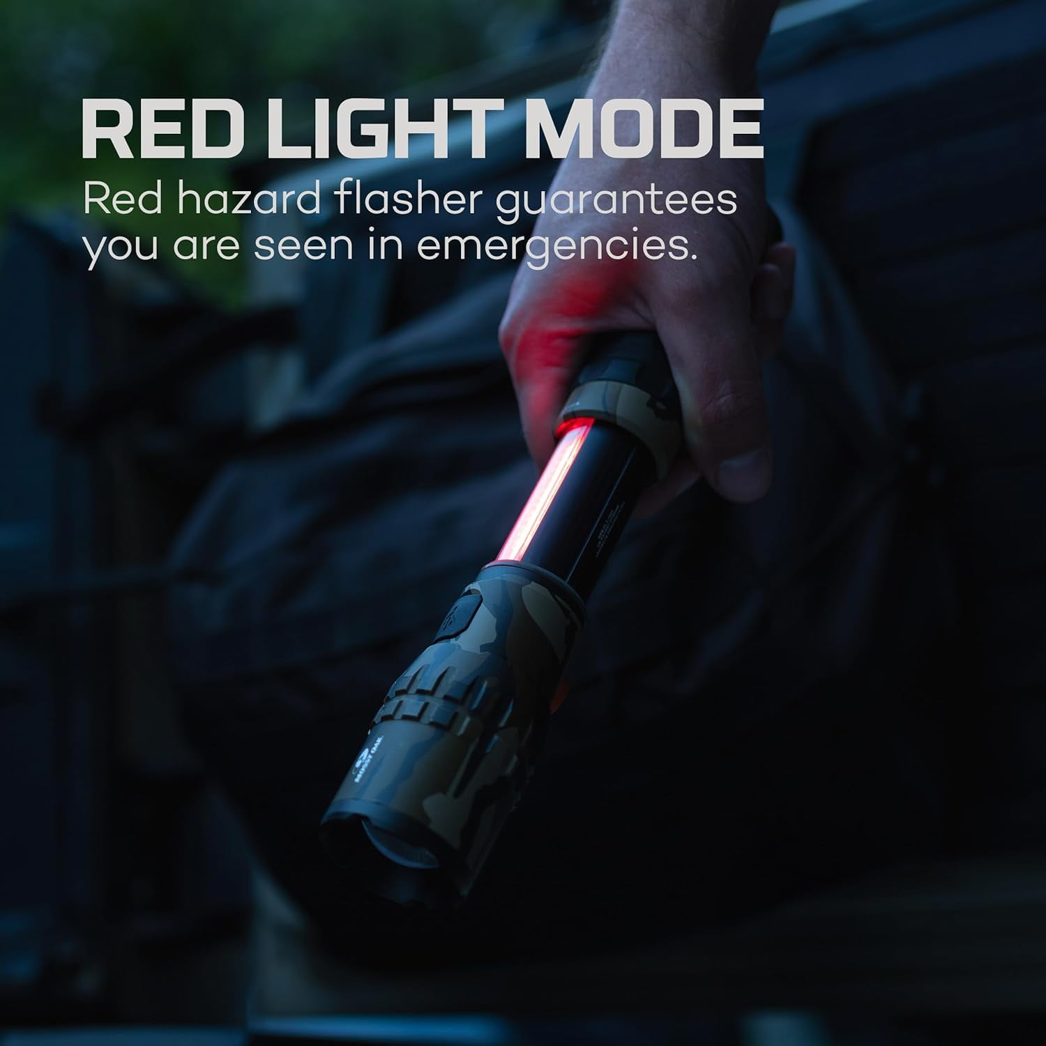 NEBO Slyde King Flashlight, Rechargeable LED Flashlight and Work Light, Bright, Durable, Everday Carry & Camping Flashlight with 4 Light Modes, C.O.B. Work Light and Magnetic Base, Mossy Oak