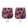 thumbnail image 6 of Goofa Vintage USA Flag Printed Women 2 in 1 Running Shorts,Quick Dry Athletic Workout Shorts,High Waisted Athletic Shorts with Liner Pockets-X-Large, 6 of 9