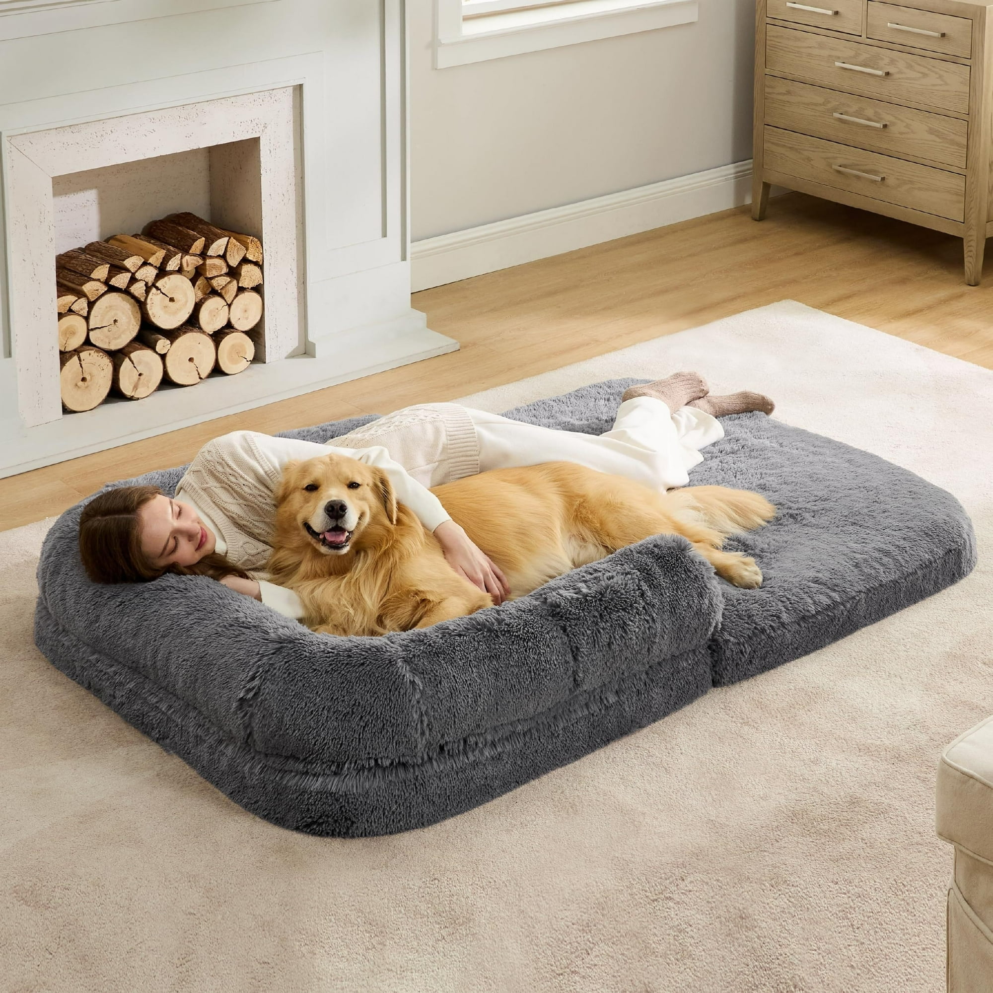 Dog bed people discount