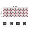 thumbnail image 5 of Red and Gray Christmas Tree Pattern Door Rugs,Washable Non Slip Door Mats Indoor,Decorative Door Mats,Entry Mat Indoor for Entrance,Bedroom,Kitchen,Bathroom,16"x47", 5 of 6