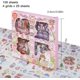 thumbnail image 2 of Kawaii Cartoon Girl Scrapbooking Stickers - 100 Sheets Clear PET Cute Decoration Journaling Scrapbook Supplies Sticker for Laptop Dairy Bullet Calenda, 2 of 4