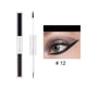 thumbnail image 1 of Delineador de ojos doble en formato lápiz, ultrafino, resistente al agua e iluminador. Set de delineadores líquidos, 3 ml cada uno., 1 of 2