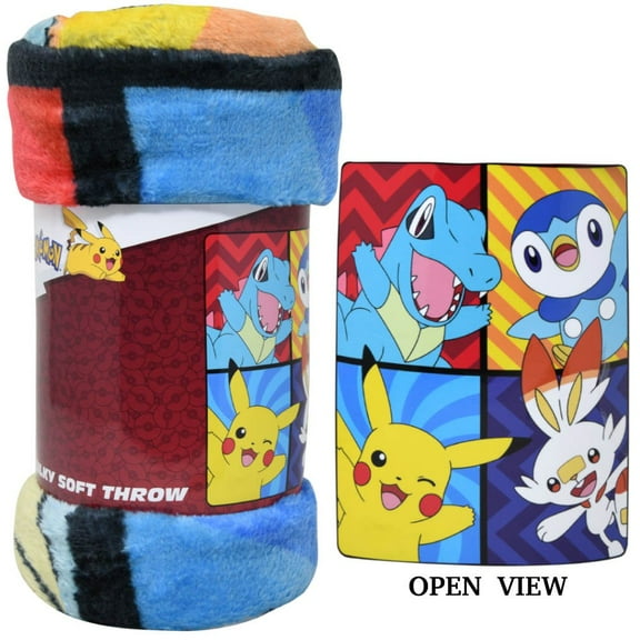 Northwest Pokemon Fleece Throw Blanket, 45" x 60", Boys