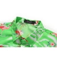 thumbnail image 4 of SSLR Hawaiian Shirt for Men Flamingo Short Sleeve Casual Button Down Shirts Summer Beach Shirt, 4 of 7