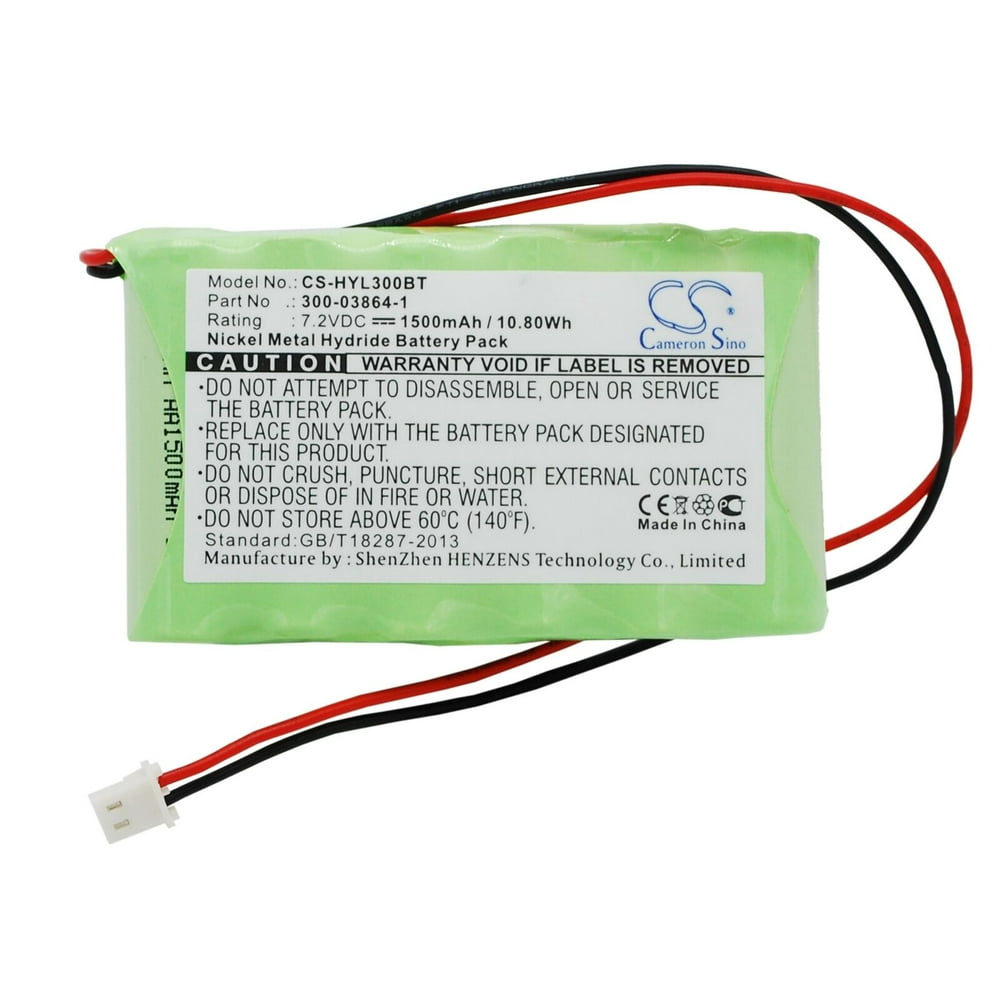 Replacement Battery For ADT 7.2v 1500mAh / 10.80Wh Alarm System Battery