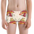 thumbnail image 5 of Yiaed Frog Sitting On Mushroom Print Boys' Boxer Briefs Cotton Casual Stretch Comfort Boys Boxers - Kids Boxer Briefs Underwear for Boys (6-18)-Large, 5 of 5