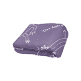 thumbnail image 2 of Cobija Manta Frazada Juana Gallo diseño de Ajolote Axolot Violeta, 2 of 2