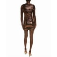 thumbnail image 2 of Retrofête womens  Kaylor Mini Dress, xs, Brown, 2 of 3