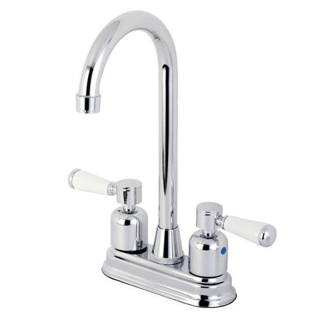 Kingston Brass KB8491DPL Paris Robinet de Bar, Chrome Poli