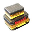 thumbnail image 2 of Fishing Lure Box Case 12 14 Room Double Sided Tool Container for Fishing Bait Plastic Storage Box, 2 of 7
