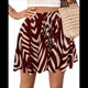 thumbnail image 1 of Pantalones Cortos Holgados para Playa, Vacaciones, Verano, Cintura Alta, Pierna , Informales, Elegantes Rojo XL, 1 of 8