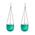 thumbnail image 1 of 2pcs Durable Outdoor Hanging Flower Basket Plastic Hanging Plant Pot Indoor Hanging Planter, 1 of 8