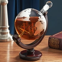 Globe Decanter with Ship