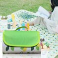 thumbnail image 3 of Tapis de Plage avec Poignée Portable Imperméable Anti-Humidité Camping Randonnée Pêche Extérieur Tapis de Repas pour Cadeau, 3 of 8