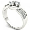 thumbnail image 2 of 1/5 Carat T.W. Diamond 14kt White Gold Wedding Band, 2 of 4