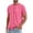 Red, variant on Dxzfnsa Men's Casual T-Shirts Mens Fashion Short Sleeve Crewneck Pullover Tops Summer Stretchy Front Embroidered Solid Color Tops