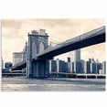 thumbnail image 3 of Idea4wall 6pcs Brooklyn Bridge Peel and Stick Wallpaper Removable Wall Murals Large Wall Stickers for Home Decoration, 100"x24", 3 of 4
