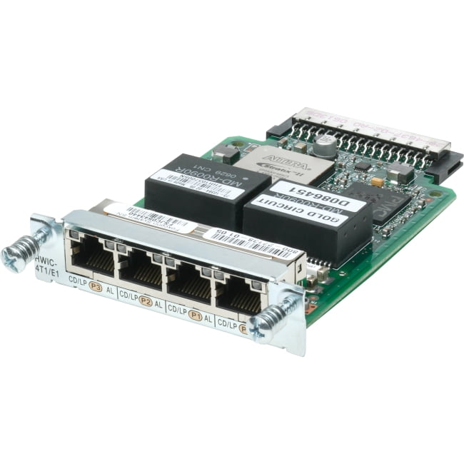 Cisco Systems Hwic-4t1 e1= Hwic 4-port T1 e1 (hwic4t1 e1=) by Cisco
