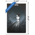 thumbnail image 3 of The Bride of Frankenstein - Illustration Wall Poster, 14.725" x 22.375" Framed, 3 of 6