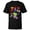 Black, variant on Holiday Avengers Team Festive Christmas Stockings - Short Sleeve T-Shirt for Kids - Customized-Black