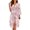Cherry Blossom, variant on Halloween Bathrobe for Women Lounge Wear Dress Lightweight Comfort Skull Bat Nightgowns Casual Soft Robes with Adjustable Belt