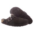 thumbnail image 4 of Birkenstock Boston Vl/Shearling Unisex Shoes Size 8, Color: Mocca, 4 of 5