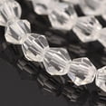 thumbnail image 3 of 20strands Faceted Bicone Glass Beads Strands Clear 4x4mm Hole: 1mm about 80~85pcs/strand 30~32cm, 3 of 3