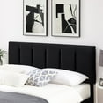 thumbnail image 4 of VECELO Queen Size Storage Bed Frame with 4 Drawers, Upholstered Platform Bed Frame with Adjustable Headboard, Wood Slat Support/Easy Assembly, Black, 4 of 10