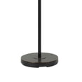 thumbnail image 4 of Benjara Metal Body Torchiere Floor Lamp with Attached Reading Light, Black, 4 of 5