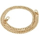 thumbnail image 2 of 1 Uds. Accesorios para Bolso Con Correa Cadena Cadena Metal 110cm para Regalo (oro 110cm), 2 of 4