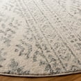 thumbnail image 4 of SAFAVIEH Tulum Lakisha Oriental Area Rug, Ivory/Grey, 6'7" x 6'7" Round, 4 of 8
